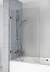 Шторка для ванны Riho Scandic S108 85 см с покрытием Riho Shield