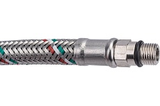 Подводка гибкая для смесителя (М10х1-1/2&quot;; 60 см; DN 8; оплётка из нерж. стали) Uni-Fitt 502S2806