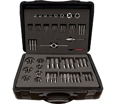 Набор метчиков и плашек Bucovice Tools M30 M3-M30, HSS, 73пр 340300