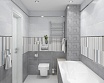 Декор Laparet Depo мозаичный серый 25х25 см, MM34042