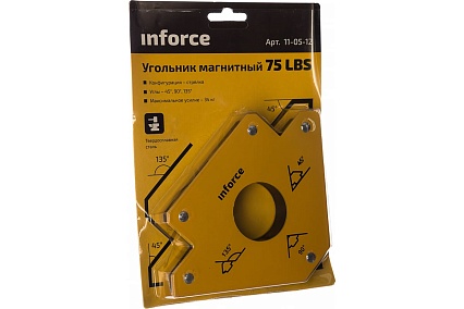 Угольник магнитный стрелка 75LBS Inforce 11-05-12