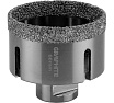Коронка алмазная вакуумная пайка 68 мм, M14 Graphite 55H315
