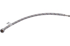 Подводка для смесителей СТМ сталь, 1/2xM10x50 см., длинный штуцер CWFLS050