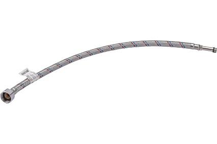 Подводка для смесителей СТМ сталь, 1/2xM10x50 см., длинный штуцер CWFLS050