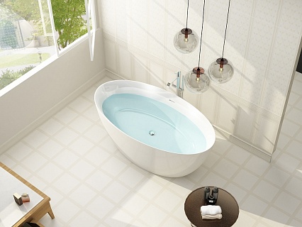 Акриловая ванна Art&Max Bologna 170x82