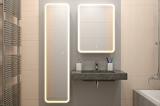 Зеркальный шкаф Континент Elliott LED 55x80 с подсветкой, правый МВК016