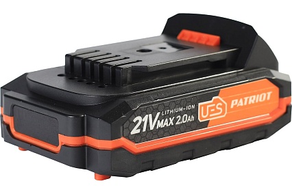 Батарея аккумуляторная PB BR 21V(Max) Li-ion UES 2.0 Ah, тонкая зарядка Patriot 180301122