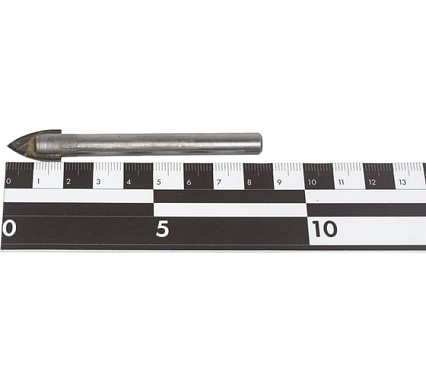 Сверло лепестковое по стеклу и керамической плитке 12 мм Messer DIY 15.001.012