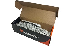 Пластиковый фиксатор для полипропиленовых труб Elematic ECAV 12 d=8-12 мм 13501012
