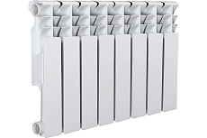 Биметаллический радиатор Azario BM350/80 8 секций 00083462