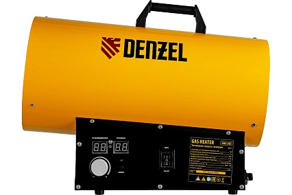 Газовая тепловая пушка Denzel ghg-30i, 30 квт, цифровой термостат, пропан-бутан 96471