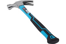 Столярный молоток с гвоздодером с плексигласовой рукояткой Smartbuy 680 г, tools SBT-GHN-680p2