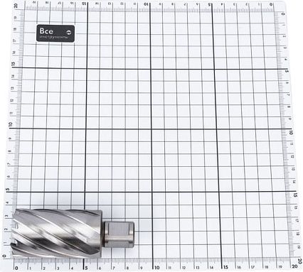 Сверло корончатое HSS по металлу (35х55/88 мм; Weldon 19) D.BOR CD-HSS-055-035-W