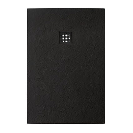 Поддон для душа BelBagno TRAY-MR-UNO-AH-120/90-35-NERO-NO 120x90 черный, накладка черный