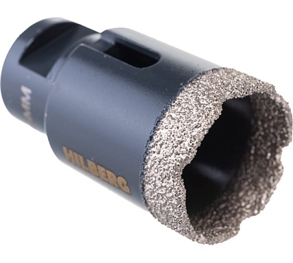 Коронка алмазная по керамике и керамограниту Super Hard (35 мм; M14) Hilberg HH635
