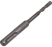 Бур по бетону 6x110x50 мм, крестовая пластина, SDS-plus Kranz KR-91-0801