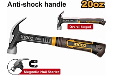 Молоток-гвоздодер Ingco 560 гр. SUPER INDUSTRIAL HCH81020L