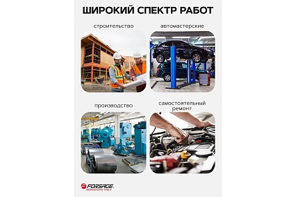 Круг абразивный шлифовальный 50 мм, №36, синий, 50 шт Forsage F-BD236Z(48977)
