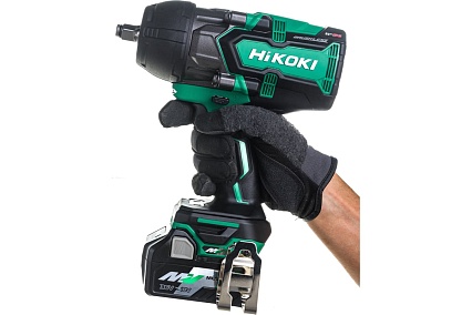 Аккумуляторный ударный гайковерт Hikoki WR36DB BL 1130Нм, 36В 2х2.5Ач WR36DBRGZ