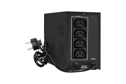 Источник бесперебойного питания Exegate Power Smart ULB-800.LCD.AVR.4C13 800VA/480W, 4C13, металлический корпус, Black 292775