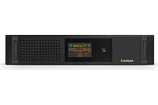 Источник бесперебойного питания Exegate ServerRM UNL-2000.LCD.AVR.2SH.3C13.USB.2U 2000VA 1200W, Color LCD, AVR, 2*Schuko+3*C13, USB, 2U, установка в стойку, Black 293851