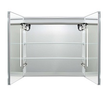 Зеркальный шкаф Aquatek 80x70 см с подсветкой, антипар, хром AQ7604-MLC