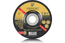 Диск зачистной по металлу 125х6.0х22.2 мм Pegatec P80271256M
