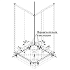 Душевой уголок Радомир 90x90 прозрачный