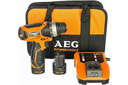 Аккумуляторная дрель-шуруповерт AEG BS 12C2 LI-202B 4935448465
