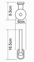 Держатель туалетной бумаги WasserKRAFT Oder K-3097