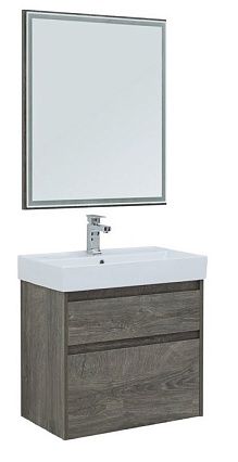 Мебель для ванной Aquanet Nova Lite 60 см, 2 ящика