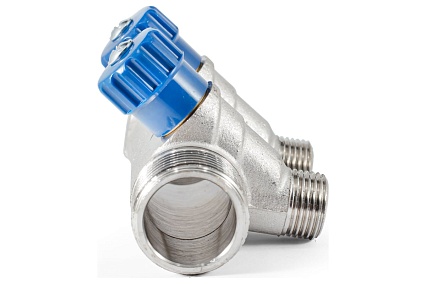 Коллектор с регулировочными вентилями PROFACTOR в/н 1" х 2 вых 1/2"нар PF MV 269.2
