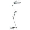 Душевая стойка Hansgrohe Croma Select 280 Air 1jet Showerpipe 26790000 термостат