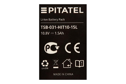 Аккумуляторная батарея ZeepDeep tsb-031-hit10-15l (p/n: bcl 1015, blc1015), li-ion 10,8v 1,5ah 860677