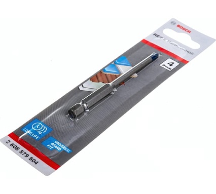 Сверло для плитки HEX-9 HardCer 4x90 мм Bosch 2608579504