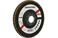 Круг лепестковый FlapLine CR, 125 мм, P60, угловой ABRAFORM AF-FL-CR-KLT2-60