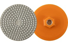 Круг алмазный гибкий шлифовальный №20, Р100, 100 мм DLT 2923