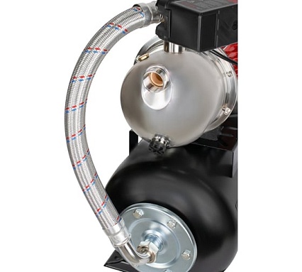 Насосная станция Verton AQUA PS1200S/24 (1200Вт, 55л/мин, 24л, гл. 9м, h 50м, вых. 1, 3 бар) 01.13297.22779