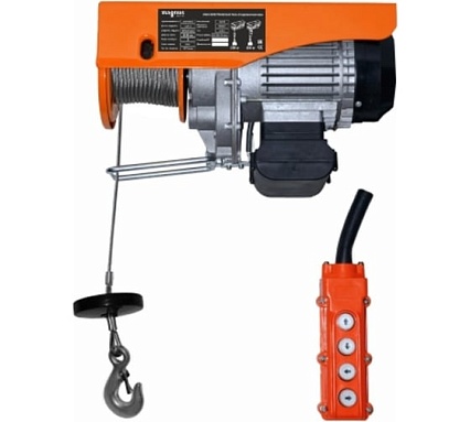 Мини электрическая комбинированная таль Magnus Profi MEH, 600/1200 кг, 6/12 м, 220В SZ060150