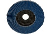 Круг лепестковый торцевой, прямой, цирконат 65% 125х22.2 мм, P-60 ABRAFORM AF-FLAP-FT-125-P60-ZR65