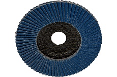 Круг лепестковый торцевой, прямой, цирконат 65% 125х22.2 мм, P-60 ABRAFORM AF-FLAP-FT-125-P60-ZR65