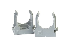 Крепежная клипса для монтажа газовым монтажным пистолетом FIXPISTOLS F-CPE32 серая, 50 шт. 2-2-4-4645