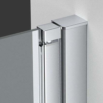 Душевой уголок Vincea Alpha VSR2-3AL6570CL 70x65 хром, прозрачное