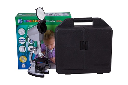 Микроскоп Bresser Junior Biotar 300x-1200x, в кейсе 70125