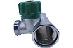 Коллектор Tiemme 2 отвода, регулируемый 3/4"х3/4(18) евроконус Maxima Corner (никель) 1850007 / 1871K