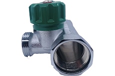 Коллектор Tiemme 2 отвода, регулируемый 3/4&quot;х3/4(18) евроконус Maxima Corner (никель) 1850007 / 1871K