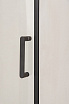 Душевая дверь Orange E02-120TB 120x190, прозрачная, черный