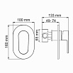 Смеситель для душа WasserKRAFT Donau 5351