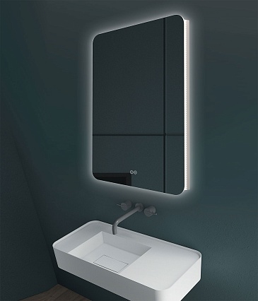 Зеркало Vincea VLM-3BE5008-2 50x80 см, сенсорный выключатель, диммер, антипар Зеркало Vincea VLM-3BE5008-2 50x80 см, сенсорный выключатель, диммер, антипар