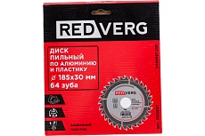 Диск пильный (185х30/20/16 мм; 64 зуба) Redverg 6621264